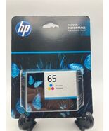 HP Genuine Printer Ink Cartridge 65 Tri-Color 11/2024 - $12.50