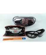 Vintage Harley Davidson Suspension Goggles (Glasses) w/ Chrome Case - £37.86 GBP