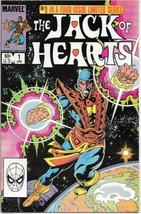The Jack Of Hearts Comic Book #1 Marvel Comics 1984 New Unread Very Fine+ - £2.59 GBP