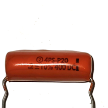 Sprague .2 +- 10% 400v Radial Capacitor 4PS-2P0 200NF - $4.40