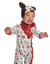 Disney Store Mickey Mouse Holiday Gift Set for Baby Sz 3-6 Months NEW - £23.79 GBP