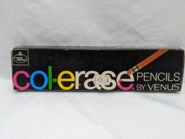 Set Of (9) Col-Erase Pencils By Venus No 1278 Green - £28.65 GBP