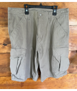 Levi&#39;s 100% Cotton Snap Button Pockets Cargo Shorts Mens Size 36 - $307.28 MXN