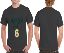 Dallas Stars Hockey Team Black Cotton t-shirt Tees - £11.43 GBP+