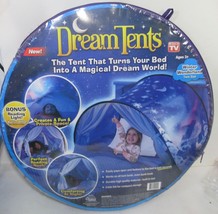 Dream Tents Winter Wonderland Twin Size Pop Up Bed Tent Girl&#39;s Brand New - £16.47 GBP