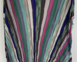 Missoni Designer Dolman Kaftan Sleeveless Top with Vertical Stripe Design - $54.44