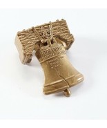 Vintage Plastic Liberty Bell Gold Bronze Colored Boy Scout BSA Neckerchi... - $12.29 CAD