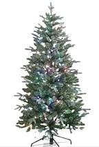 Mr. Christmas 5&#39; Flocked LED 55-Function Tree - £216.41 GBP
