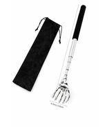 Telescopic Stainless Steel Back Scratcher with Carry Bag – Portable Exte... - $11.99