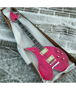 Red Heart-shaped Electric Guitar , Mahogany Body&amp;Rosewood Fingerboard S176 - $459.00