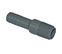18 ~ LASCO  1/2&quot; Threaded Male Insert Adapters ~ Gray Polypropylene/P￼VC... - £21.35 GBP