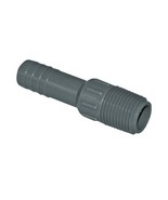 18 ~ LASCO  1/2&quot; Threaded Male Insert Adapters ~ Gray Polypropylene/P￼VC... - $27.16