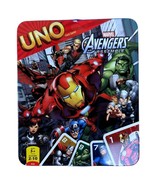 Avengers Uno Tin With SEALED NEW Card Decks 2015 Marvel Super Hero Editi... - £15.56 GBP