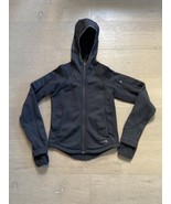REI WindPro Womens Polartec Jacket XS Xsmall Black Hooded Jacket W/ Monk... - $472.40 MXN