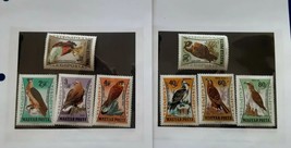 Birds Of Prey Stamps Magyar Posta Hungary Lot of 8 Unused Never Hinged - £3.74 GBP