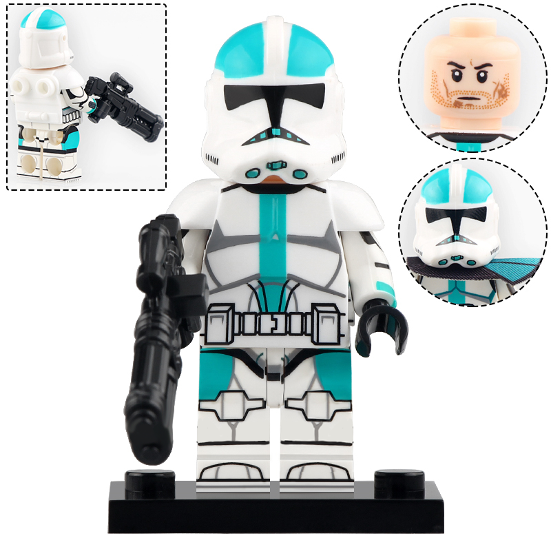 Howzer Toy Clone Captain Howzer Star Wars The Bad Batch Minifigures Building Toys ...