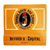 Ormsby House And Casino Vintage Matchbook Carson City Nevada Unstruck E34m5 - £18.79 GBP