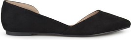 Brinley Co. Womens D&#39;Orsay Cut-Out Pointed Toe Fashion Flats,Black Size 8.5 - $148.50