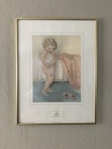 Framed Lithograph Print &quot;Just A Little Bit Independent&quot; by Bessie Pease ... - £74.20 GBP