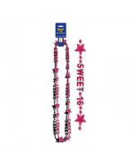 Beistle Company Sweet 16 Beads-Of-Expression - Pack of 12 - $1,066.90 MXN