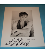 Kim Oja ~  8 x 10  B&amp;W  Authentic  Autographed  Photo - $34.19 CAD