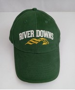 River Downs Horse Racing Bud Light Green Adjustable Embroidered Baseball... - $19.79