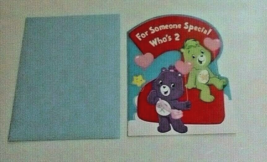 American Greetings Care Bears Birthday Card For Someone Special Who&#39;s 2 - £5.87 GBP