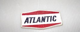 NOS Vintage ATLANTIC (Gasoline) Sew On Cloth Patch 4&quot; Wide - $9.95
