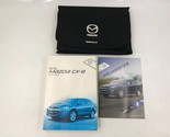 2010 Mazda CX-9 CX9 Owners Manual Handbook Set with Case OEM A03B03037 - $14.84