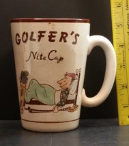 Vintage Golfer’s Nite Cap Ceramic Mug - £4.69 GBP
