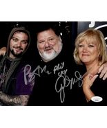BAM MARGERA PHIL &amp; APRIL SIGNED Autographed 8x10 PHOTO JACKASS JSA CERT ... - €77,88 EUR