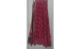 Indian Sari Wrap Skirt S201 - £19.71 GBP
