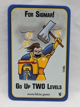 Munchkin Warhammer Age Of Sigmar For Sigmar! Go Up Two Levels Promo Card - £22.42 GBP