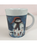 Vintage Royal Norfolk Snowman With Sheep Rabbits &amp; Trees Christmas Coffe... - €8,27 EUR
