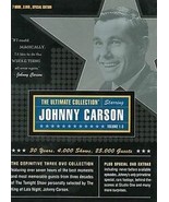 NEW Johnny Carson: The Ultimate Collection (DVD, 2003, 3-Disc Set) w/Bon... - $9.95