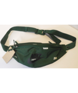 Nike Heritage Fanny Pack Hip Belt Bag Green New Mens Womens FB2846 - £25.02 GBP