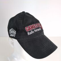 Gamecock Radio Network USC Sports Black Baseball Hat Ball Cap Coors Ligh... - $25.00