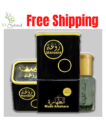 1PC Manasra Musk Al Tahara White Musk Oil Best Quality Thick Perfume مسك... - $19.16 CAD