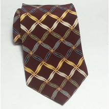 Bill Blass Black Label Men Dress Silk Tie 3.75&quot; wide 59&quot; Long - £7.63 GBP