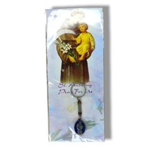 St. Anthony of Padua Keychain Prayer Medal Franciscan Friars NEW 1A - $11.95
