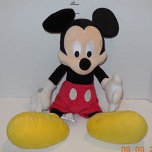 Walt Disney World Exclusive Mickey Mouse &amp; Minnie Mouse 24&quot; plush toy Lot RARE - £19.01 GBP