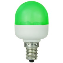 Sunlite LED .5 Watt Green T10 Tubular Indicator Light Bulb - £19.11 GBP