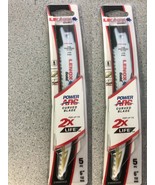 2x Lenox Gold 21064 610G  6&quot; 10 TPI   Reciprocating Saw Blades Wood &amp; Me... - $37.57 CAD