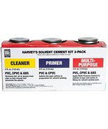 WILLIAM HARVEY 019700 Harvey MP-6 3 Pack Solvent KIT, Clear - $45.65 CAD