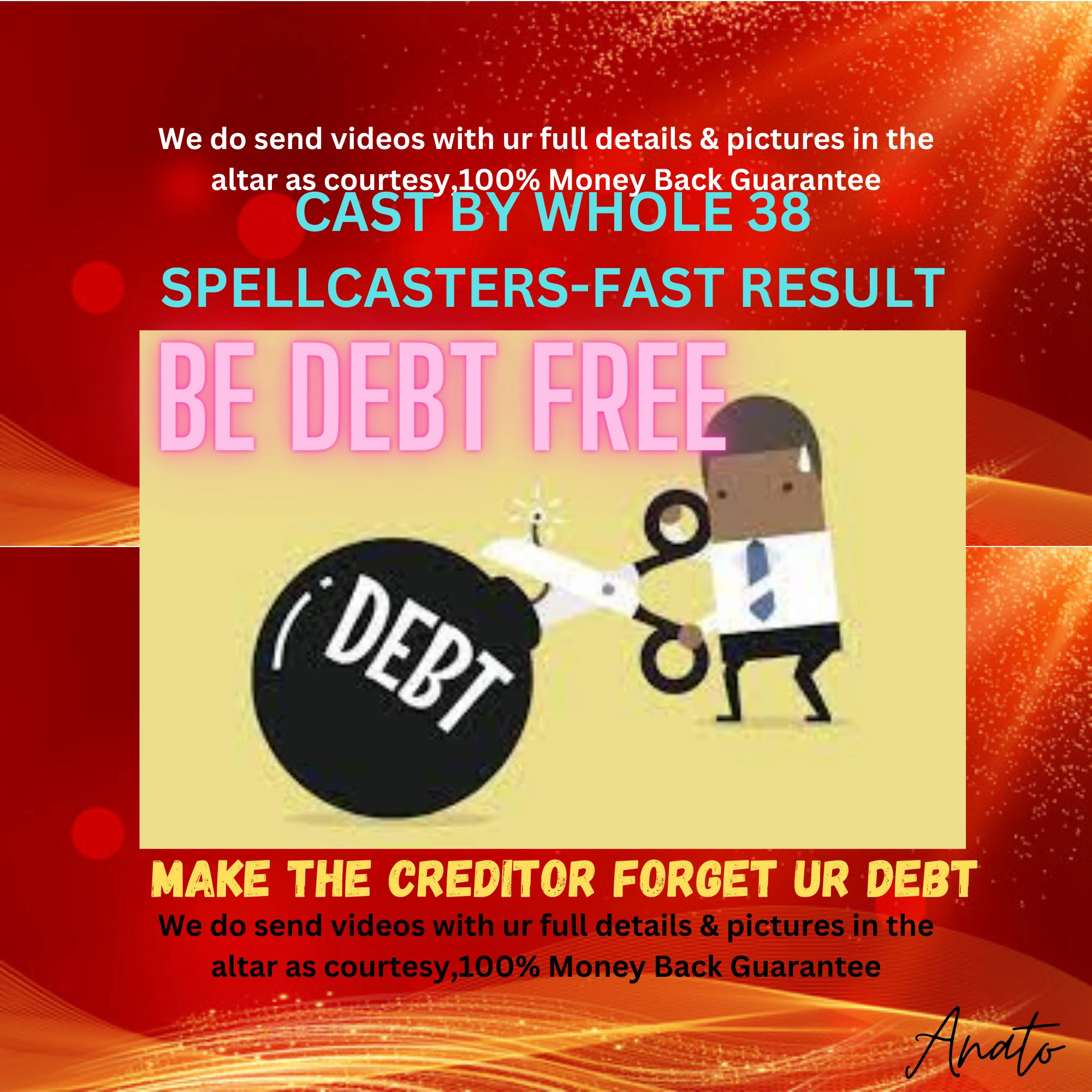 Clear and Strong DEBT removal spell, Debt Free Spell, Attract Money, - £493.61 GBP