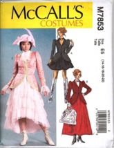 McCalls M7853 Misses Steampunk Costume Victorian Dress Pattern New Size 14 to 22 - £11.64 GBP