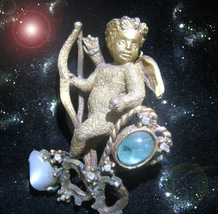 Haunted Antique Pin Connected To Rare Angel Miracle Blessings Rare Magick - £139.50 GBP