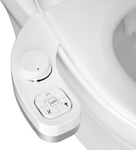 Samodra Non-Electric Bidet - Self Cleaning Dual Nozzle (Front And Rear Wash) - £37.51 GBP