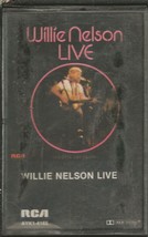 VINTAGE Willie Nelson Live Cassette Tape - £13.52 GBP