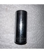 Vintage Craftsman 3/8&quot; Drive 19mm 6 Point Deep Socket EE-44436 Made In USA - $17.85 CAD